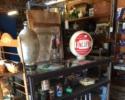 Antique Gas Signs, Oil Bottles, Globes